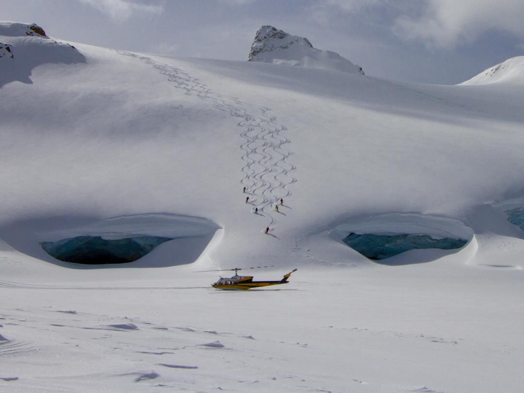 Mike Wiegele Heli-skiing Resort is home to the best powder skiing in Canada