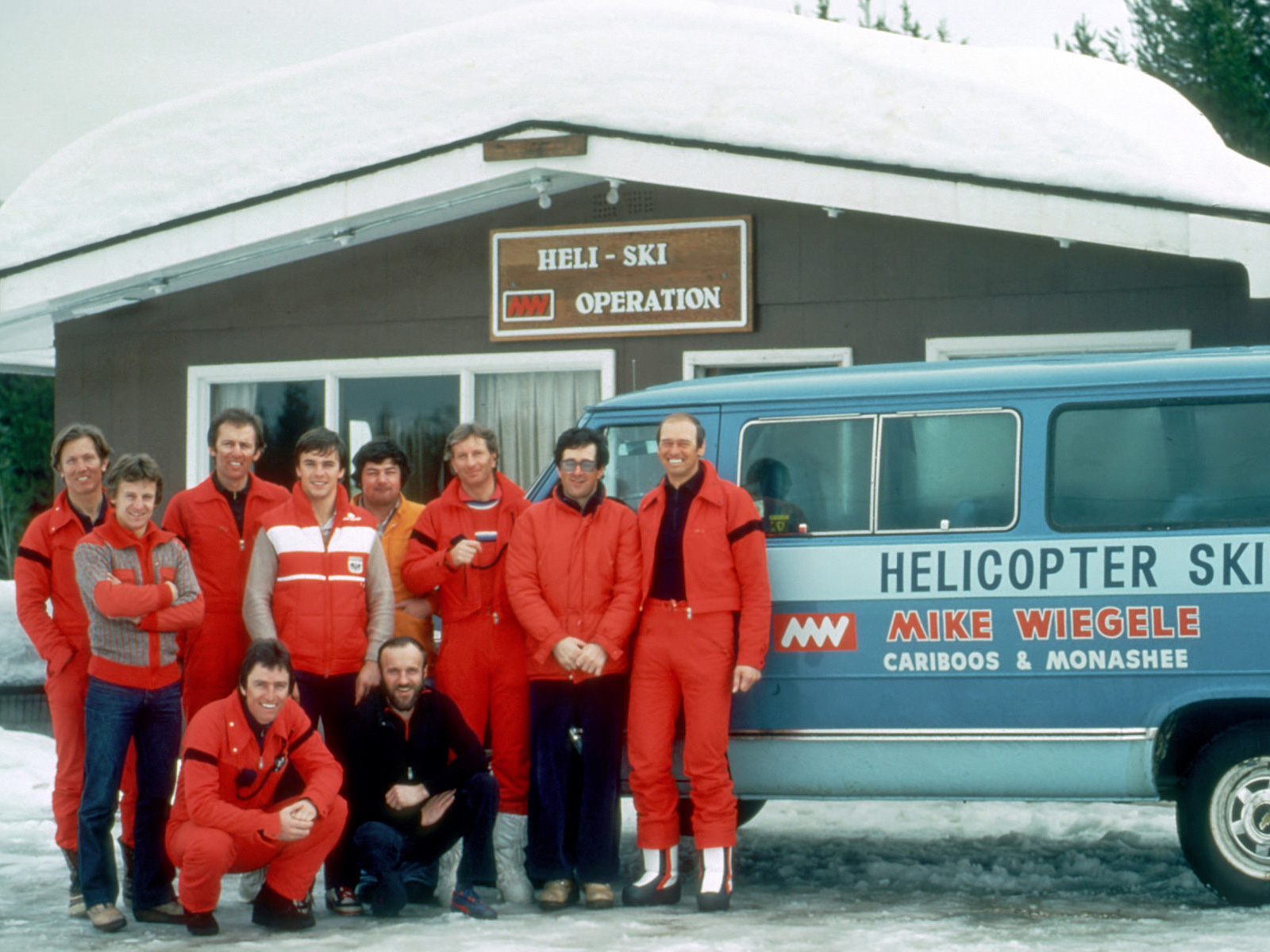 1980 in Mike Wiegele Helicopter Skiing
