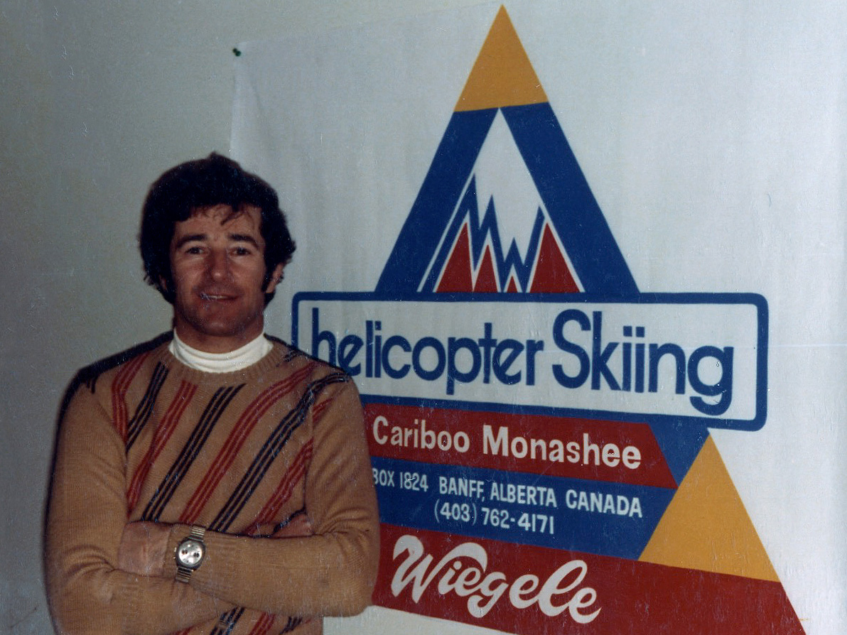 Helicopter Skiing in 1970 at Mike Wiegele Heli-skiing Resort