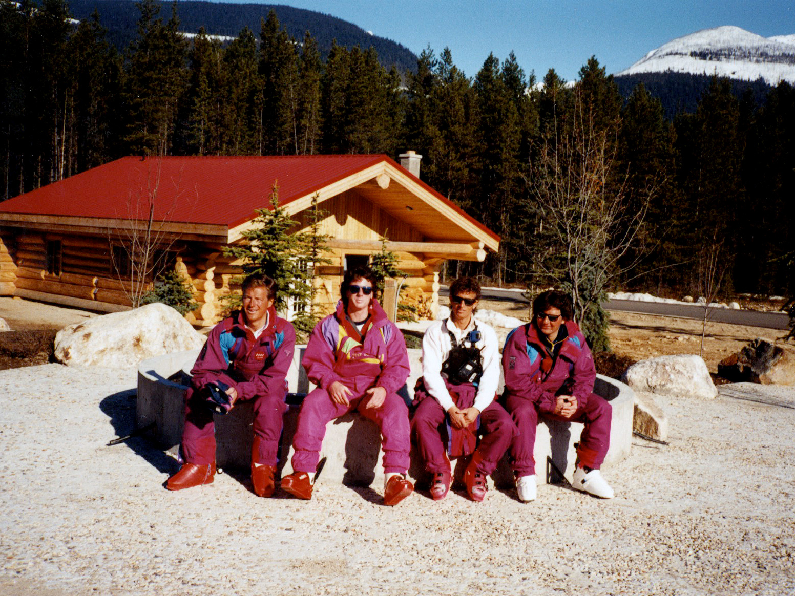 1990 Helicopter Skiing at Mike Wiegele Heli-skiing Resort