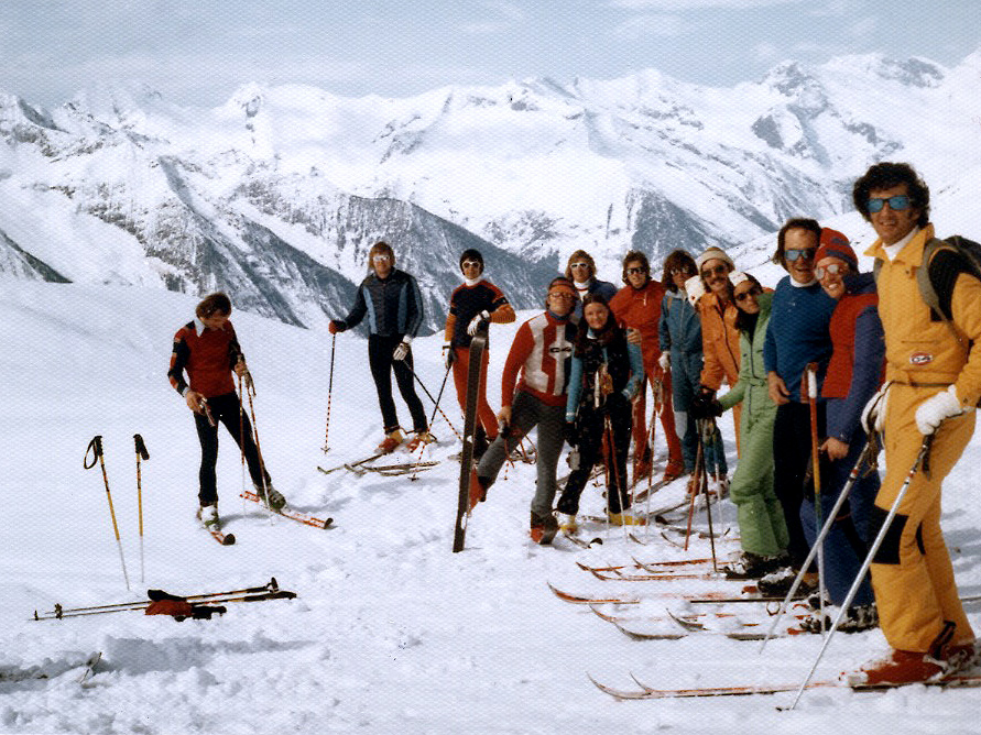 Helicopter Skiing in 1970 at Mike Wiegele Heli-skiing Resort