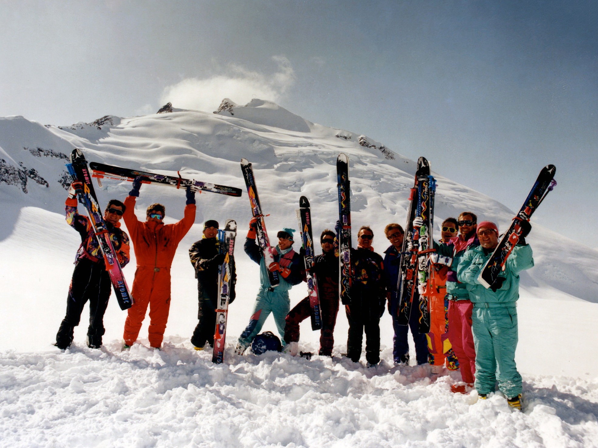 1990 Helicopter Skiing at Mike Wiegele Heli-skiing Resort