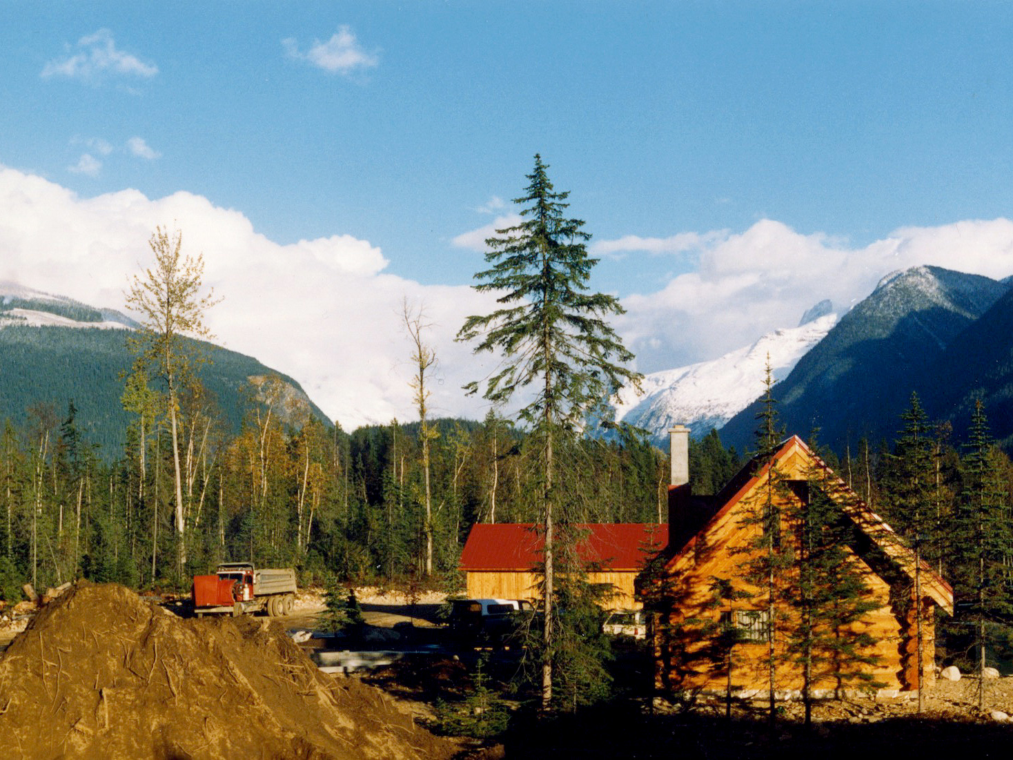 Heli-skiing in 1980 at Mike Wiegele Helicopter Skiing Resort