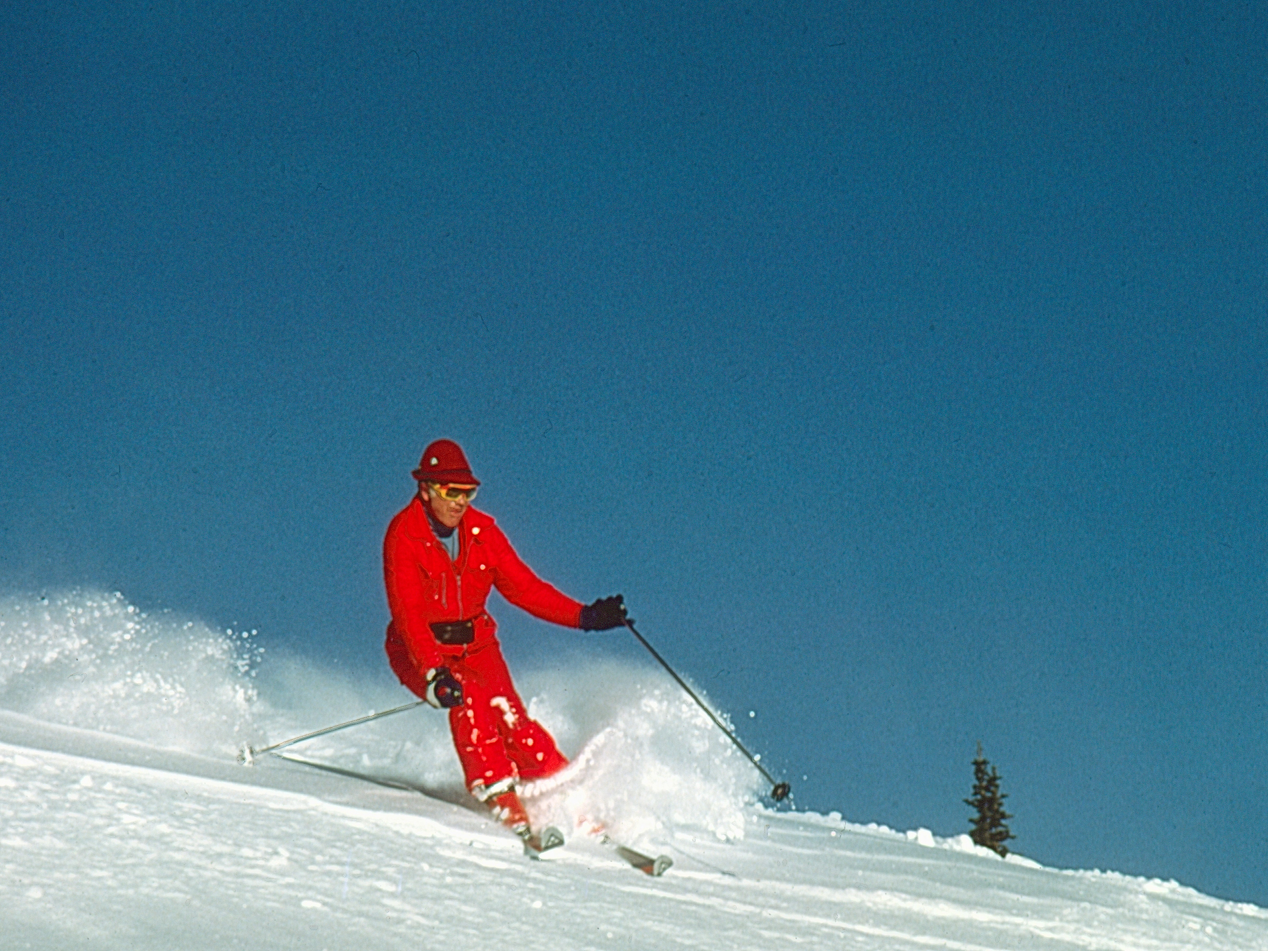 Helicopter Skiing in 1970 at Mike Wiegele Heli-skiing Resort