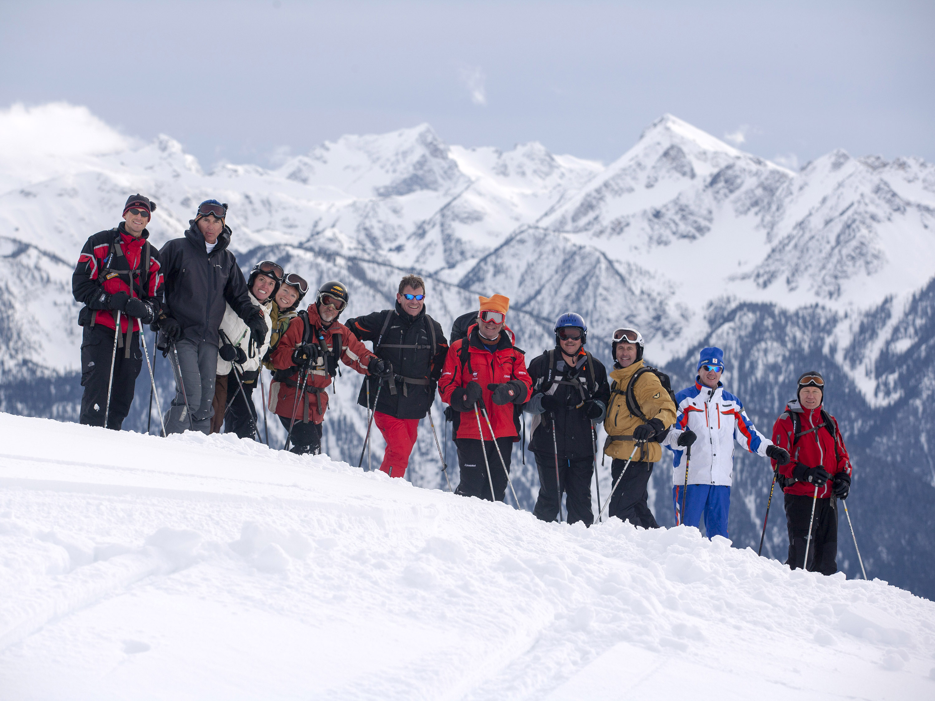 Making ski dreams come true at Mike Wiegele heli-skiing resort.