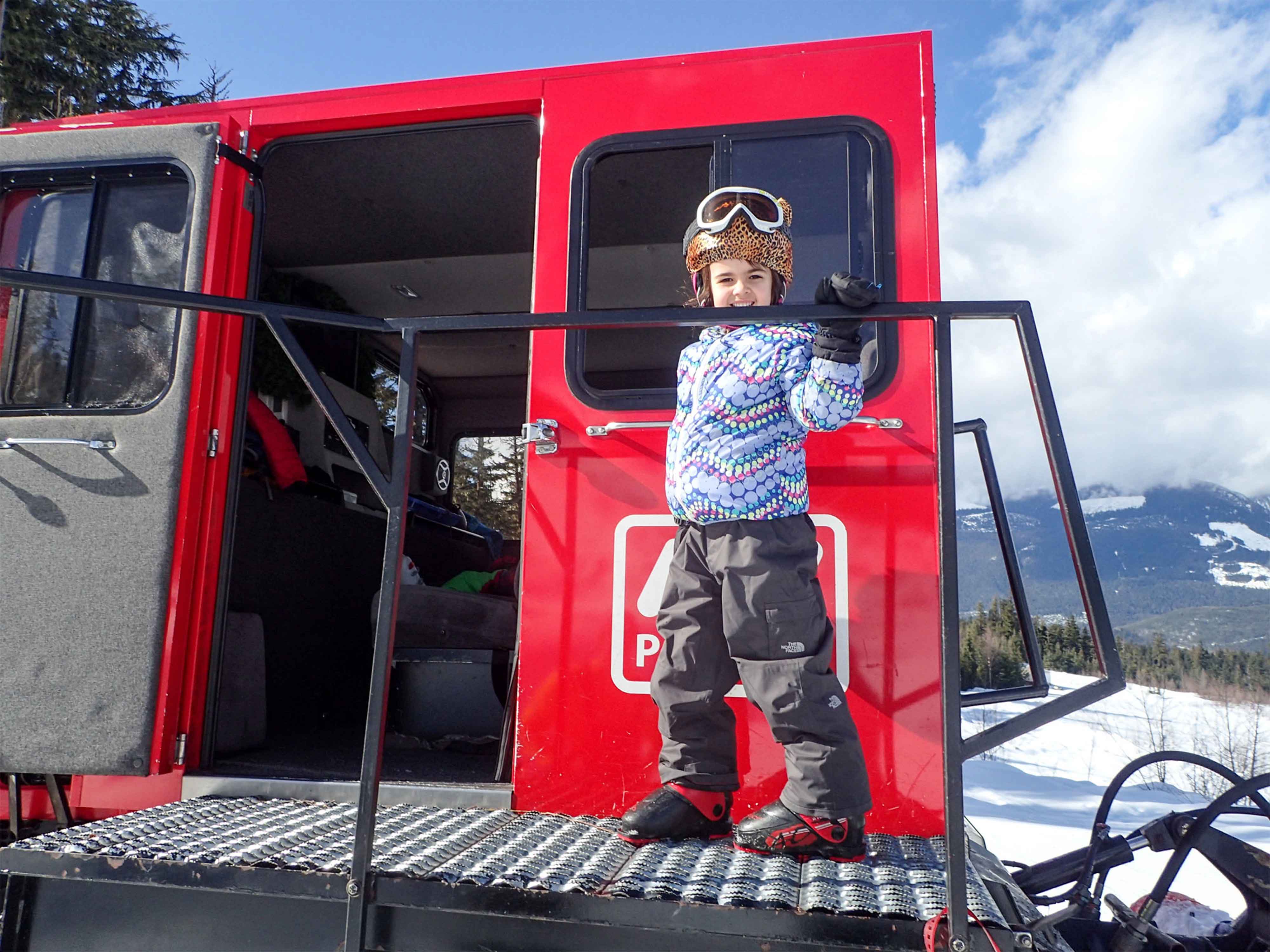 Snowcat kid