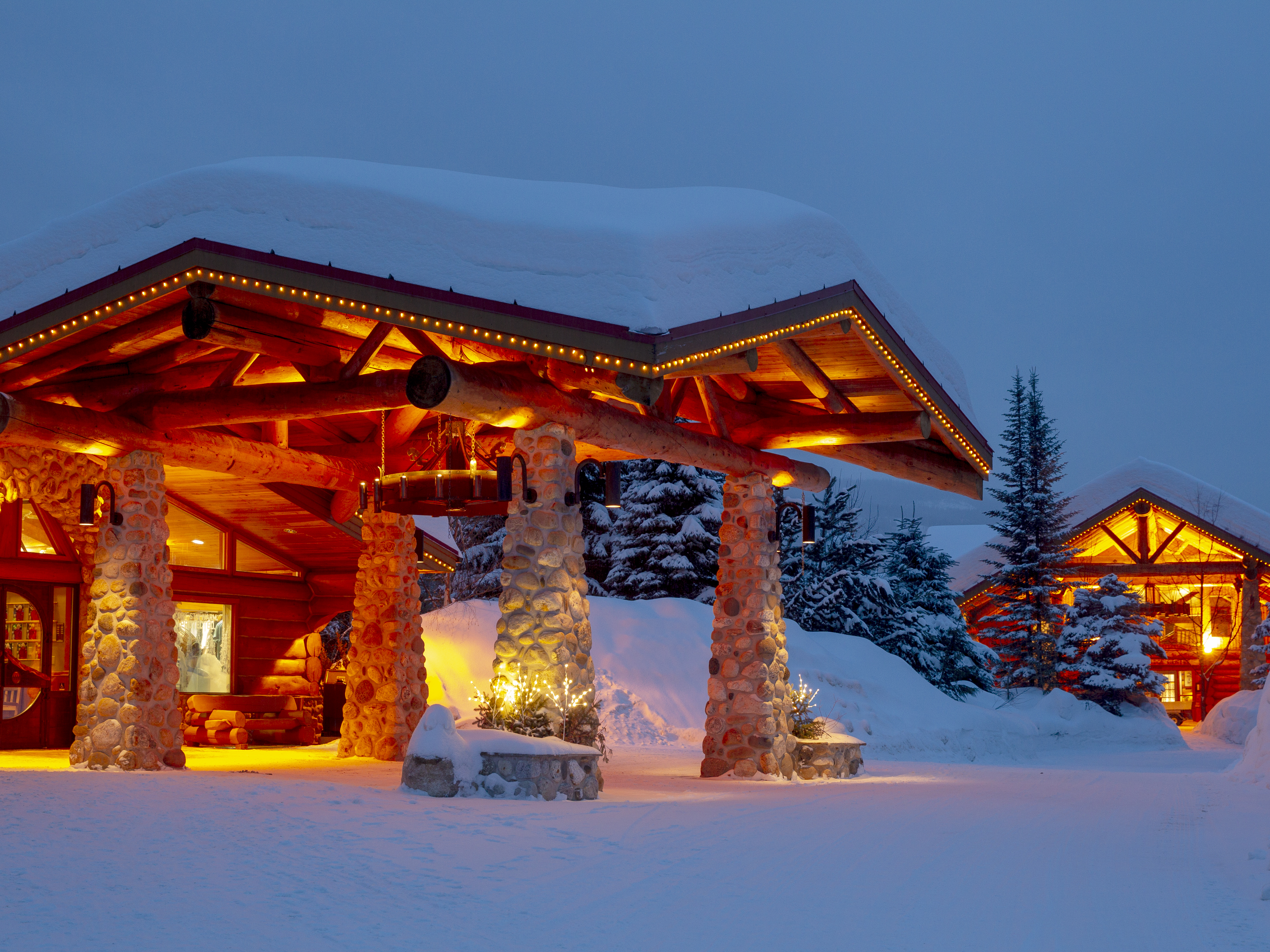 Mike Wiegele Heli-skiing Resort in Blue River, BC, Canada