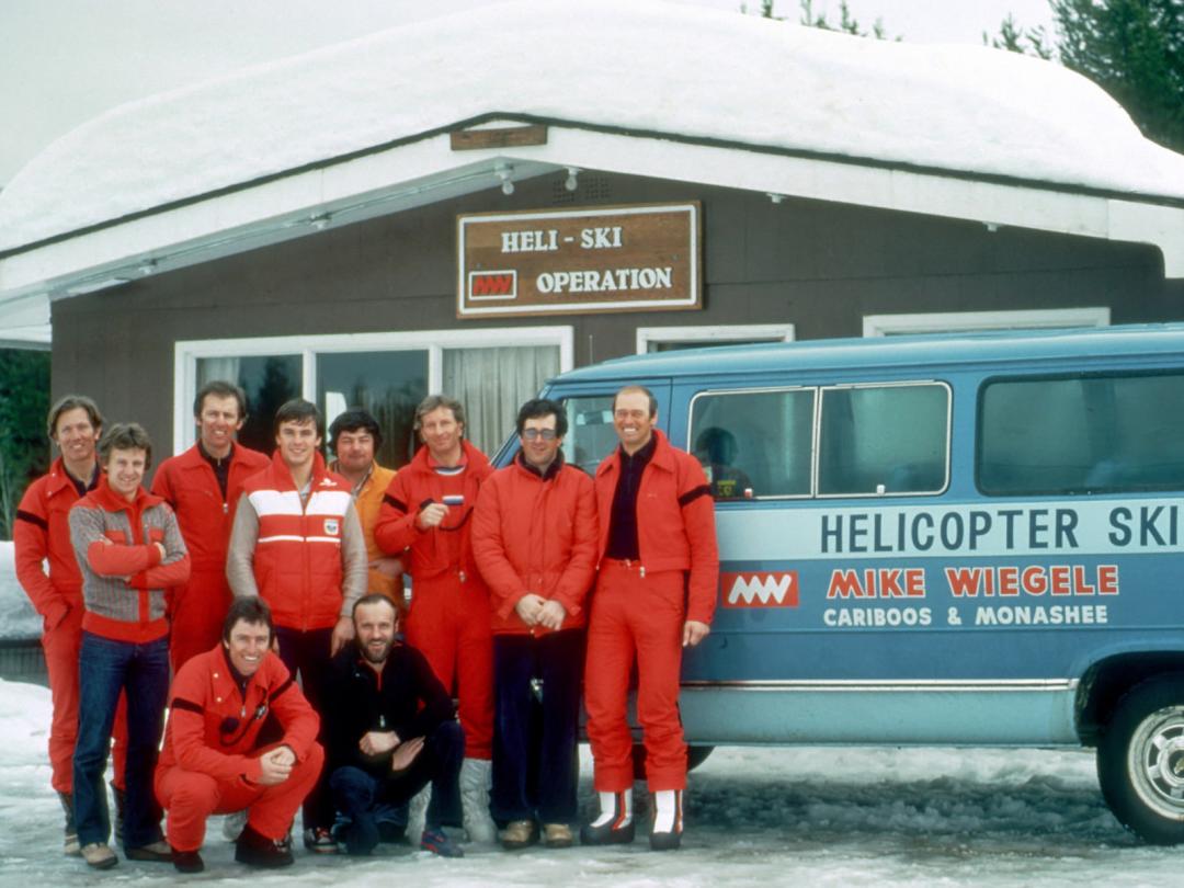 1980 in Mike Wiegele Helicopter Skiing