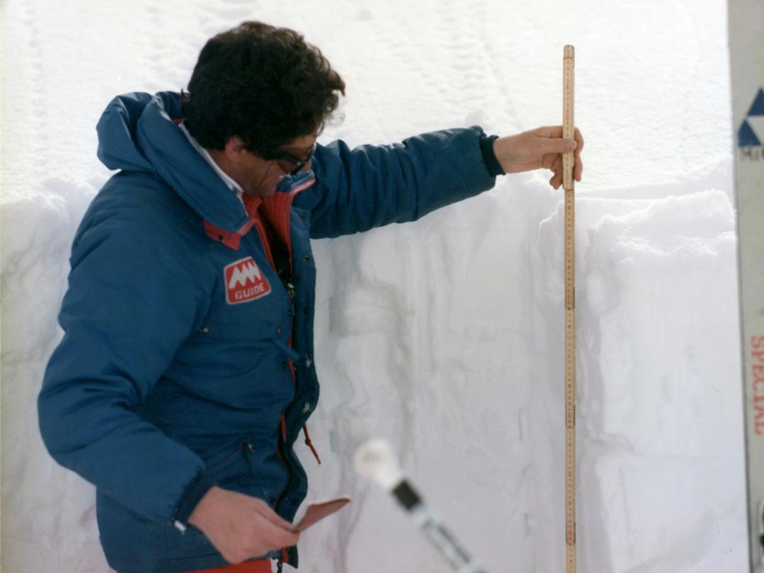 Heli-skiing in 1980 at Mike Wiegele Helicopter Skiing Resort