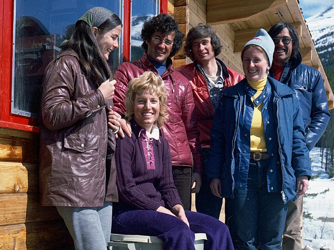 Helicopter Skiing in 1970 at Mike Wiegele Heli-skiing Resort