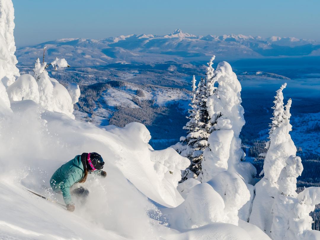 Experience a winter escape at Canada’s second largest ski area and proud resort partner of Mike Wiegele Helicopter Skiing, Sun Peaks Resort.