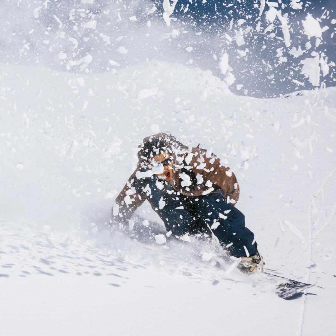 Yuki Kadono riding powder at MWHS
