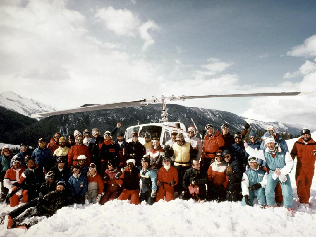 Making ski dreams come true at Mike Wiegele heli-skiing resort.