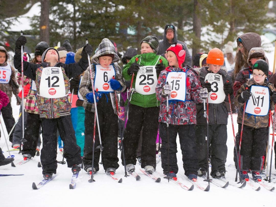 Kids X Country Ski Race