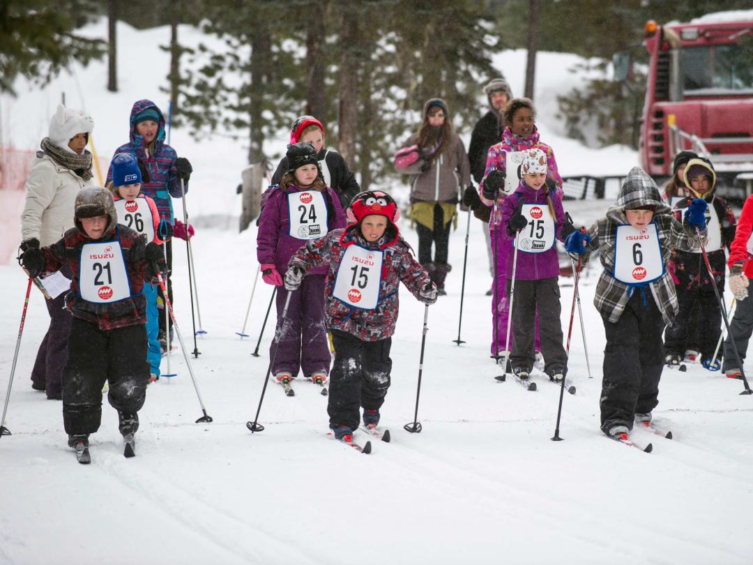 Kids X Country Ski Race