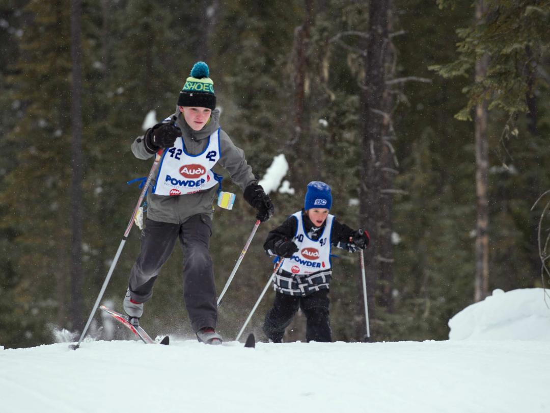 Kids X Country Ski Race