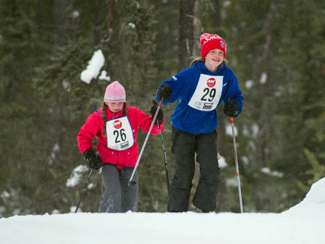 Kids X Country Ski Race