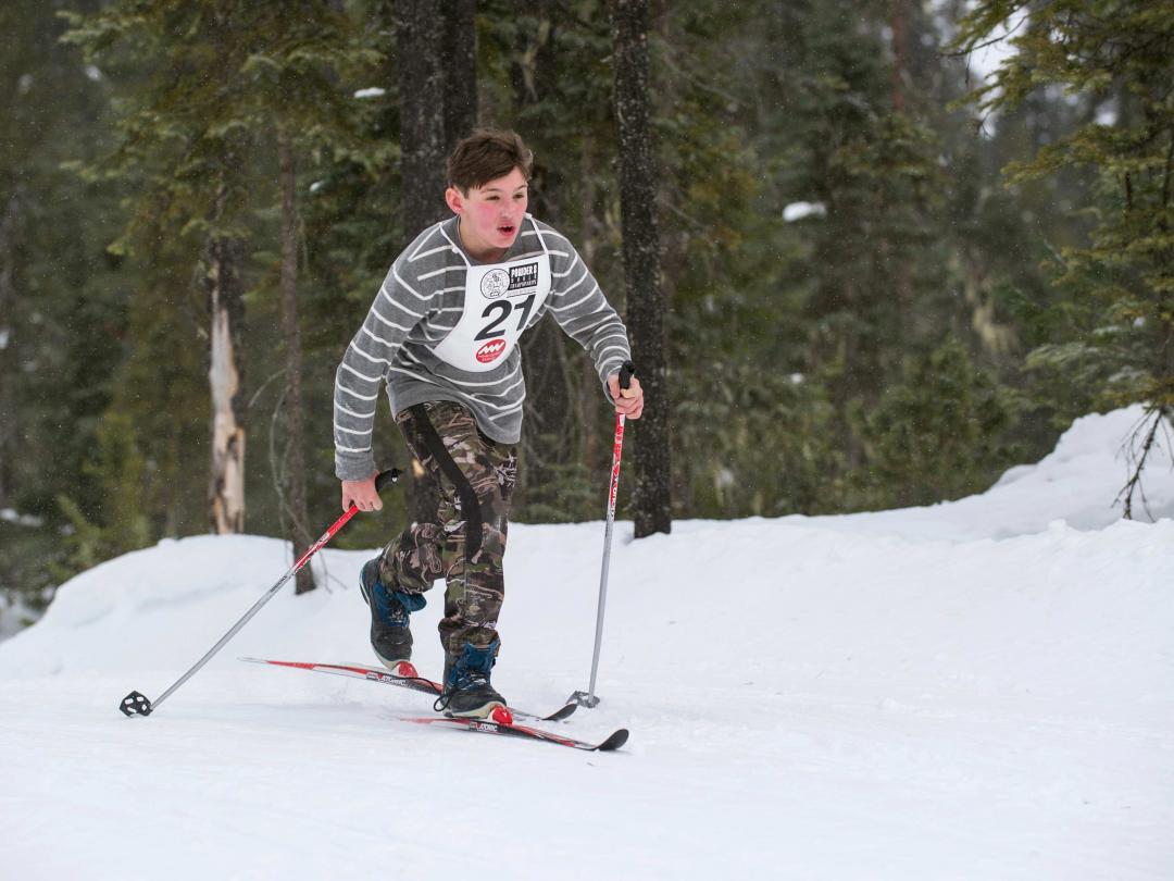 Kids X Country Ski Race