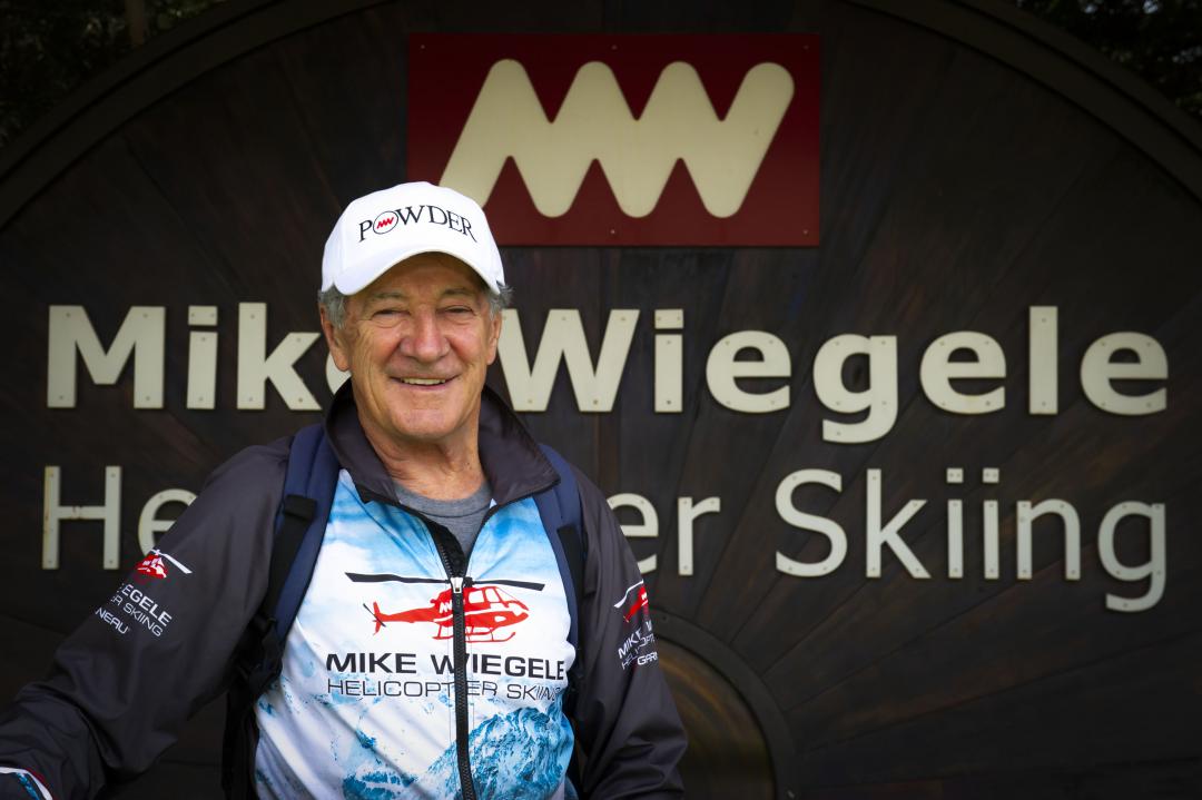 Mike Wiegele enjoys cycling in the summer months to stay strong for the ski season.