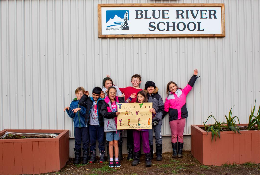 Annual Donation to the Blue River School