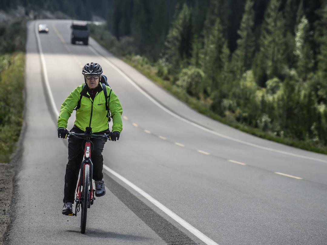 2018 Tour de Blue celebrating Mike Wiegele's 80th Birthday