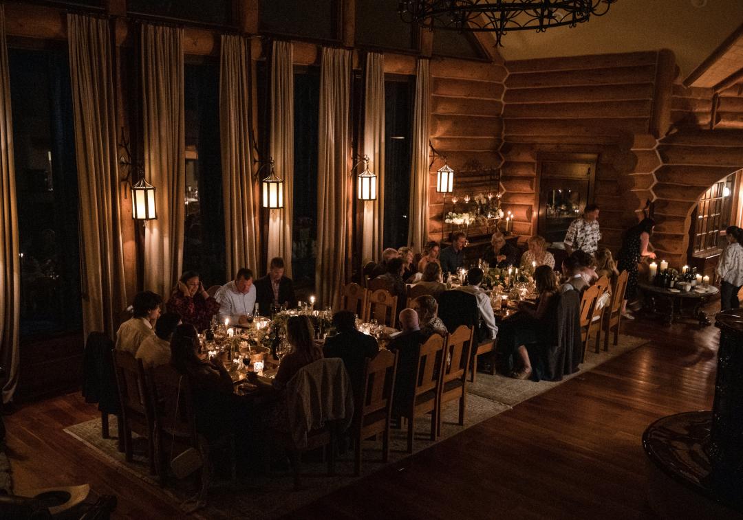 Wedding dinner at Eleanor