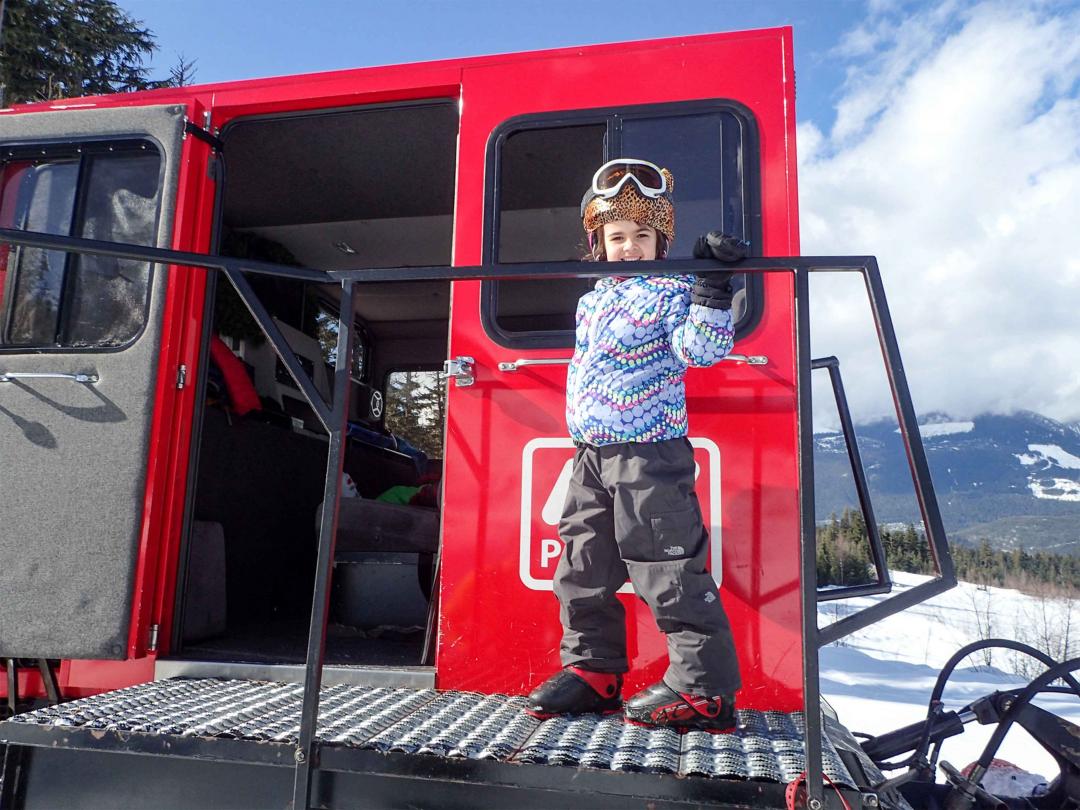 Snowcat kid