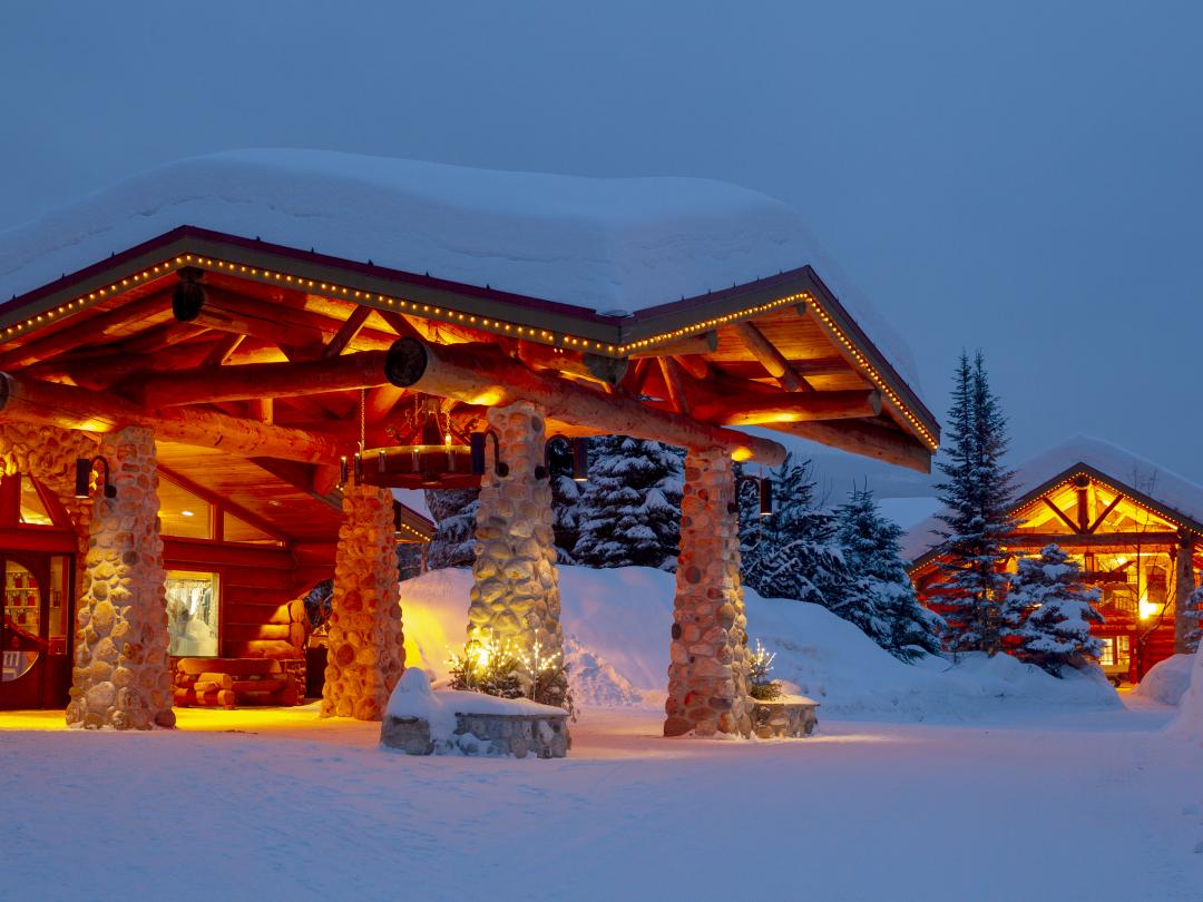 Mike Wiegele Heli-skiing Resort in Blue River, BC, Canada