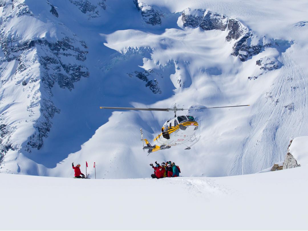 Heli pick-up