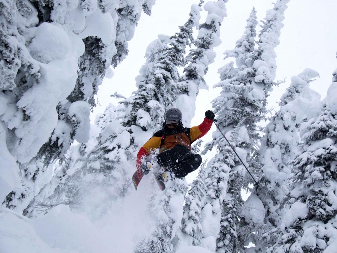 Tour 607 deep powder heli-skiing, BC, Canada