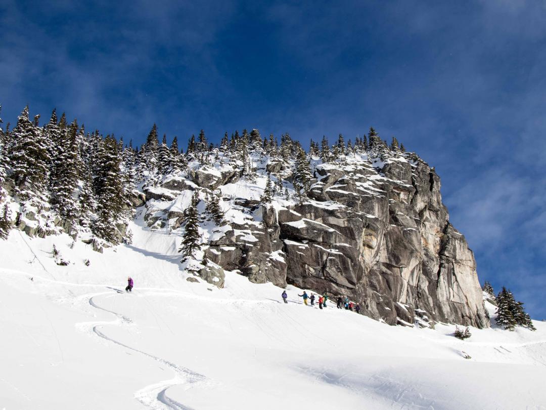 Mike Wiegele Heli-ski Resort is home to the world's best powder skiing.