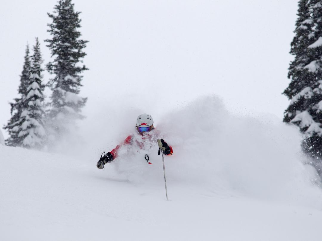 Mike Wiegele Heli-skiing Resort in BC, Canada offers the world's best powder skiing.