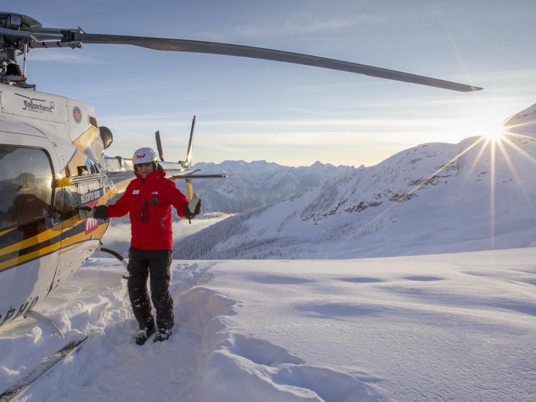 Mike Wiegele Heli-skiing with best skiing since 1970