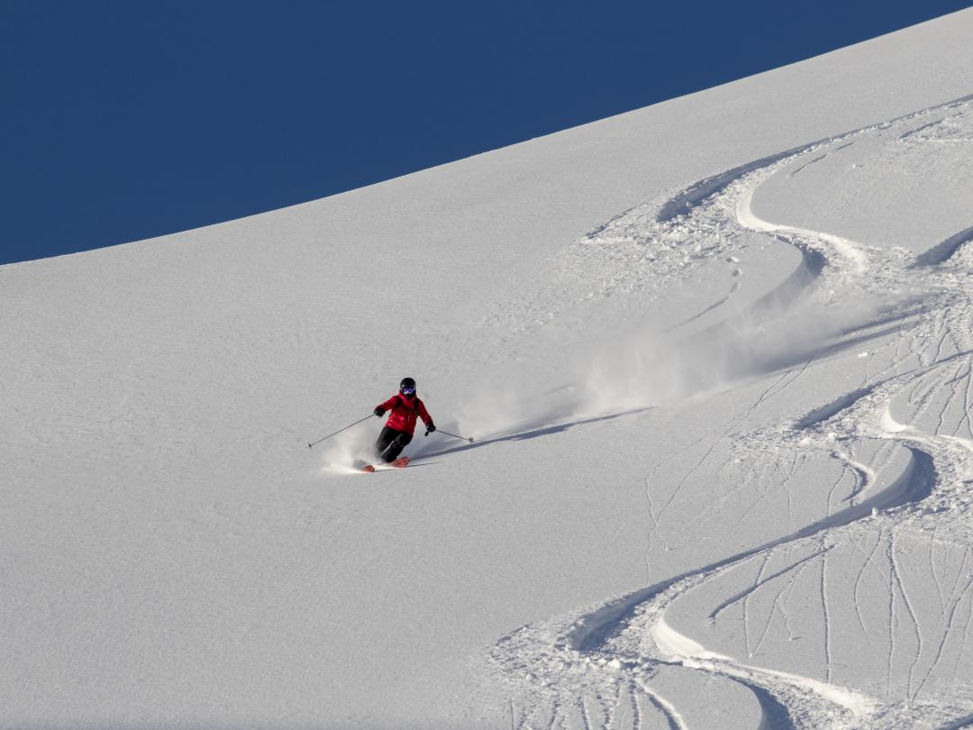 Mike Wiegele Heli-Skiing Resort in Blue River, BC is home to the best powder skiing.