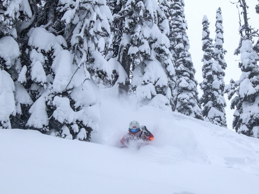 Blue River, BC is home to Mike Wiegele Heli-skiing Resort and the best ski powder in the world.