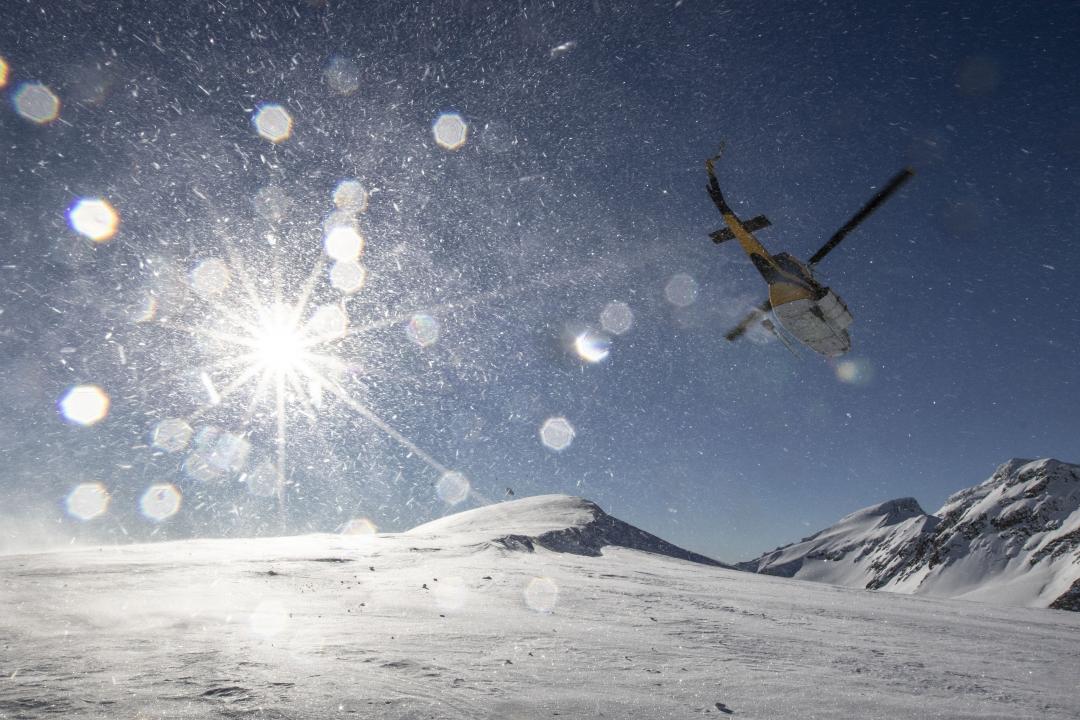 Heliskiing at Mike Wiegele Heli-skiing Resort