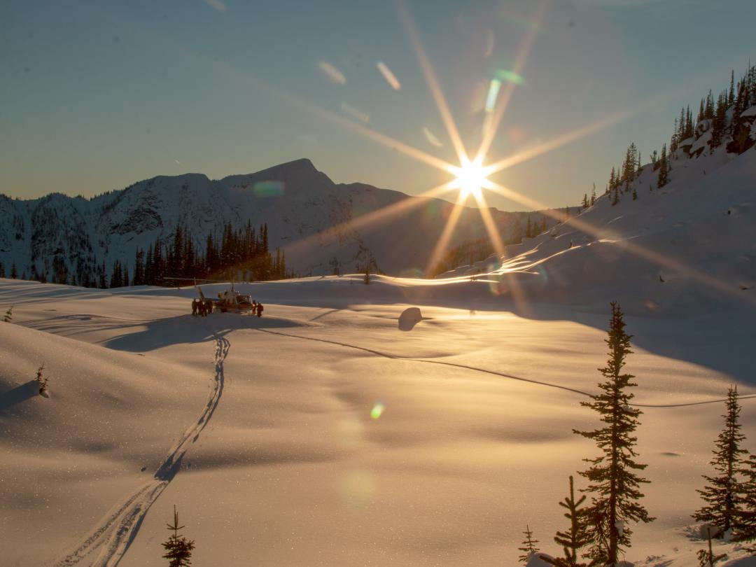 Best skiing and snowboarding at Mike Wiegele Heli-skiing Resort.