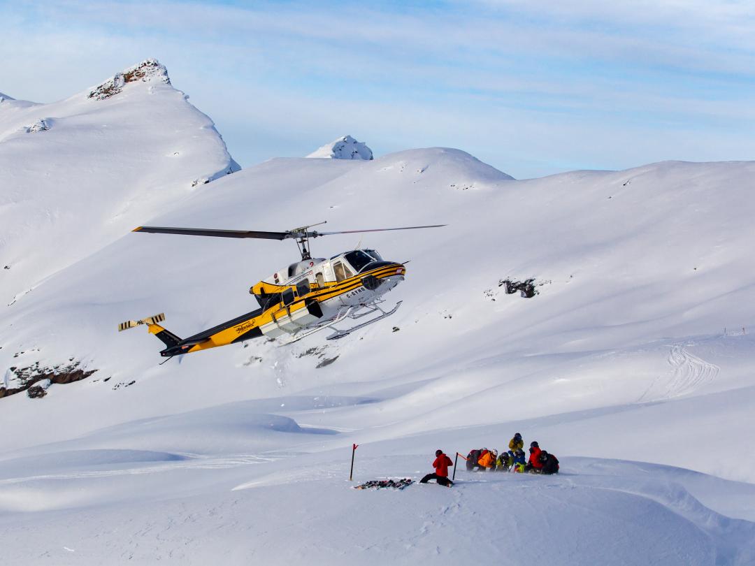 Mike Wiegele Heli-skiing in Blue River, BC - best skiing, snowboarding, powder