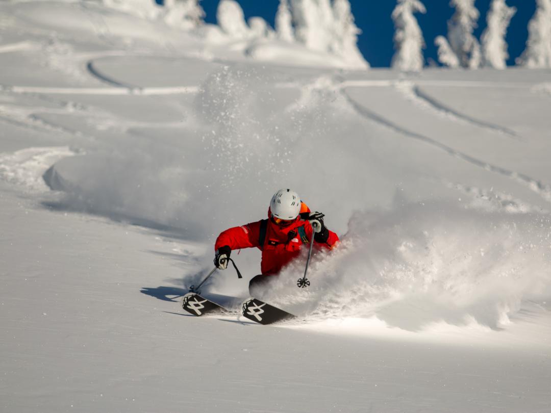 Best powder skiing and snowboarding in Blue River, BC at Mike Wiegele Heli-ski Resort