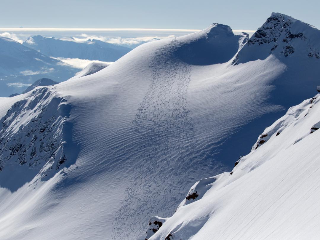 Mike Wiegele Heli-ski Resort offers best powder skiing and snowboarding.