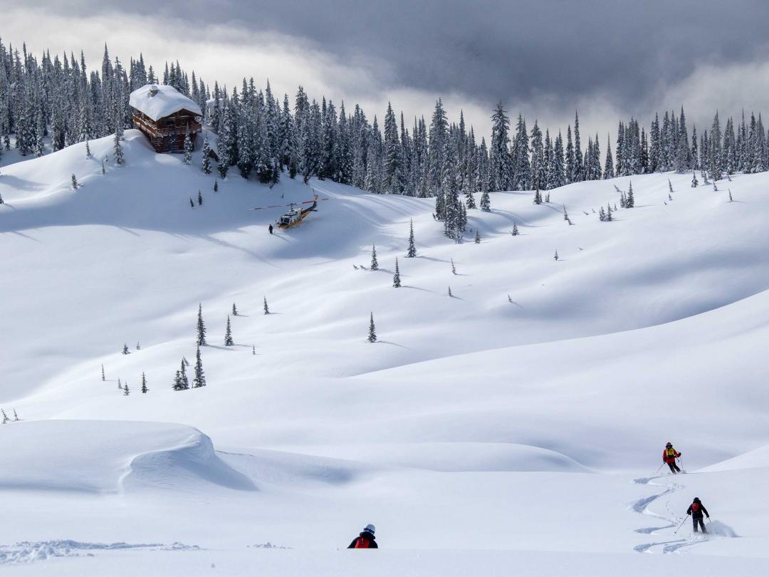 Heliskiing at Mike Wiegele Heli-skiing Resort