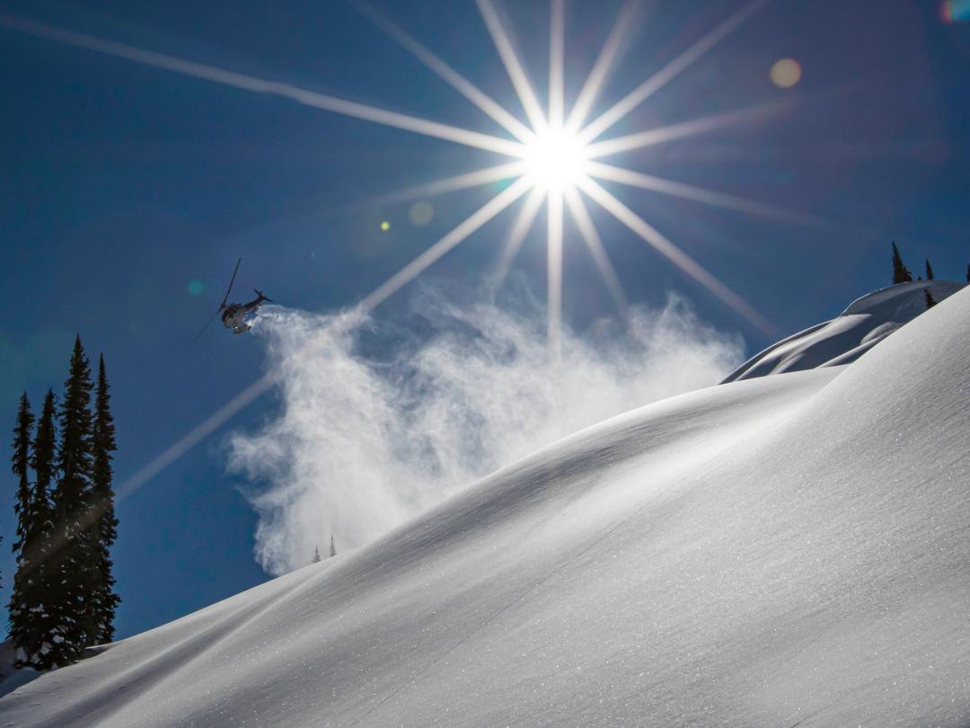 Helicopter Flying