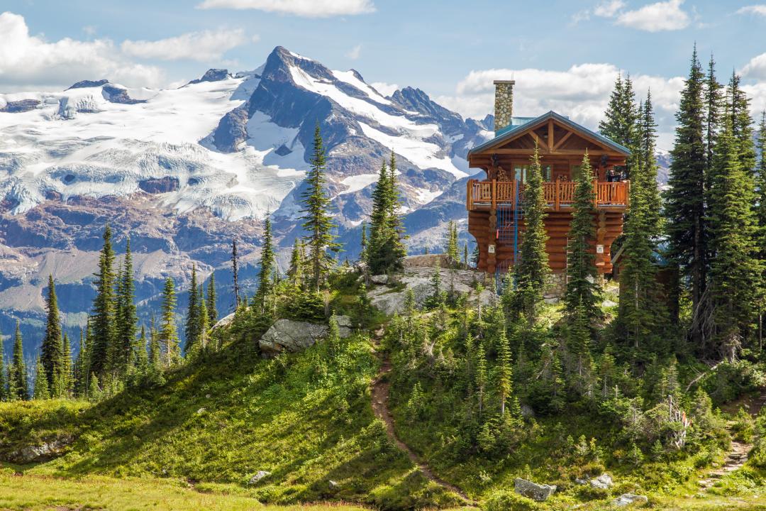 Grizzly Hut in Summer