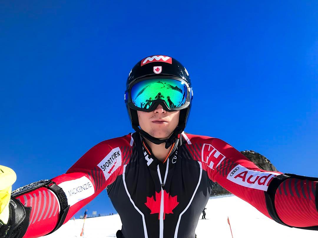 Alpine Canada Ski member Erik Read sponsored by Mike Wiegele Heli-skiing