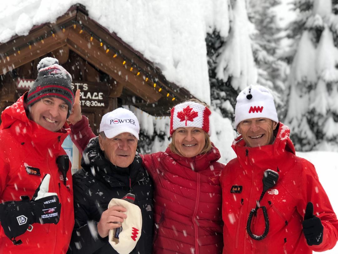 Mike Wiegele and ski team welcoming 2019 heli-skiing season