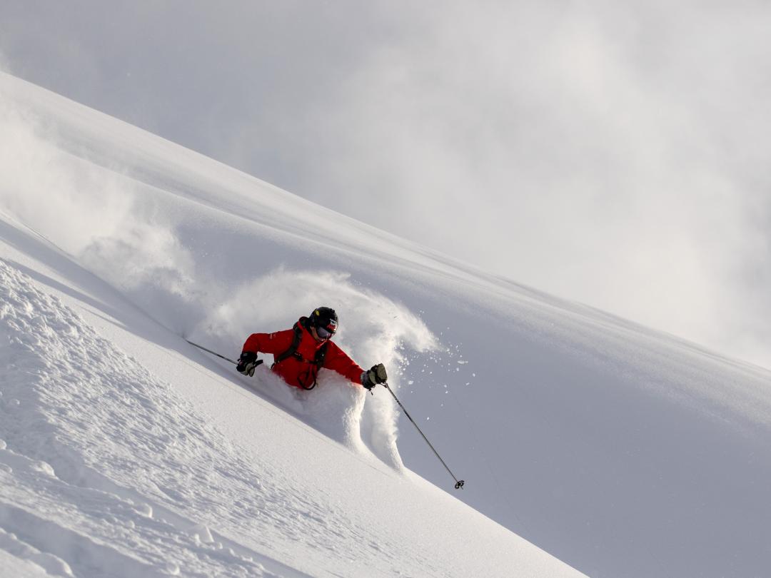 The best powder skiing and snowboarding at Mike Wiegele Heliskiing Resort