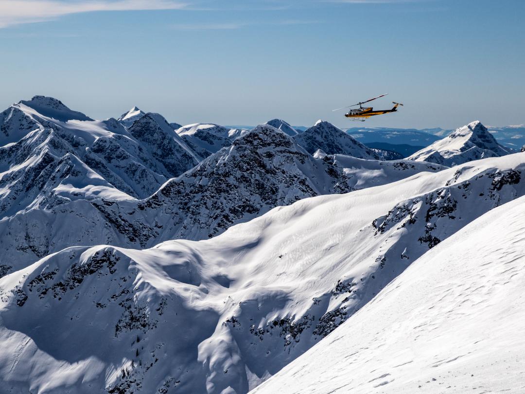 Mike Wiegele Heli-ski Resort offers best powder skiing and snowboarding