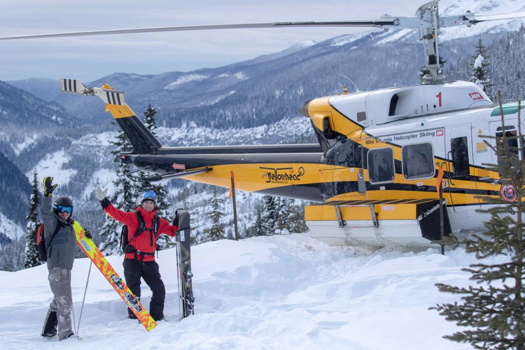 Mike Wiegele Heli-ski Resort offers best powder skiing and snowboarding