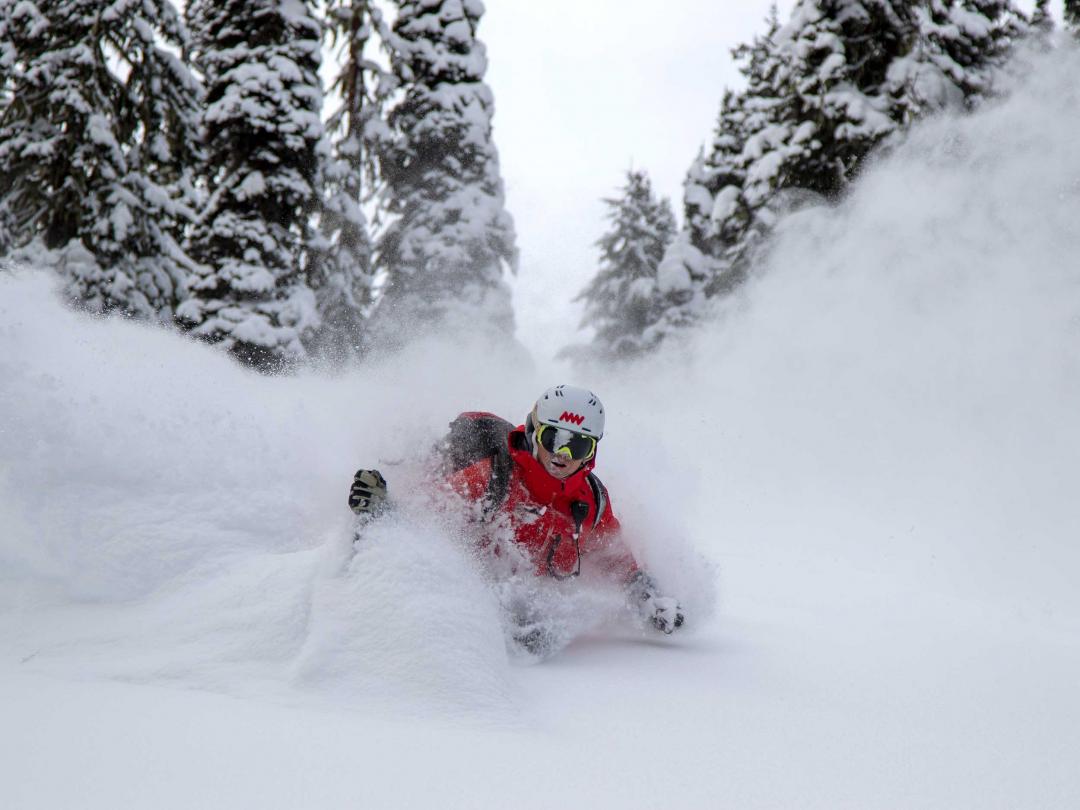 Mike Wiegele Heli-ski Resort offers best powder skiing and snowboarding.