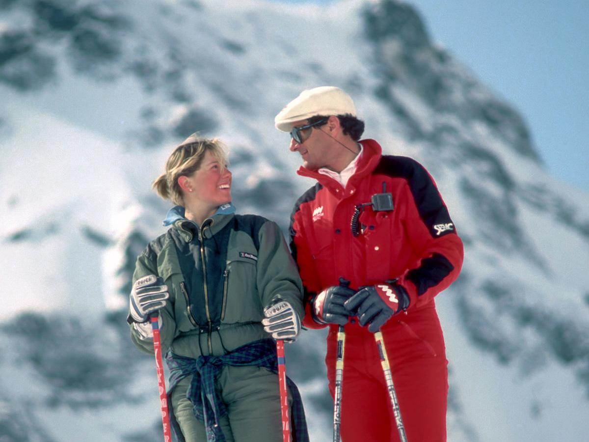 1990 Helicopter Skiing at Mike Wiegele Heli-skiing Resort